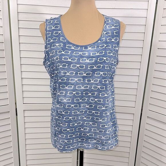 Chico's Zenergy Novelty Twin Set Size 2 (12) Large Cotton - Picture 3 of 16